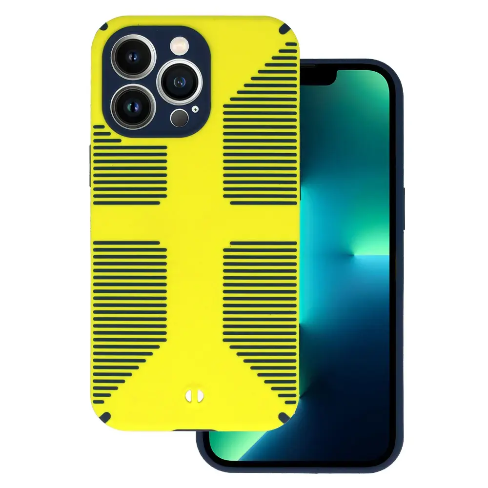 TEL PROTECT Grip maciņš telefonam iPhone 13 Pro dzeltens