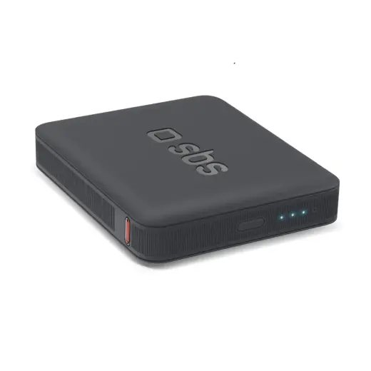 Внешний аккумулятор (powerbank) SBS NanoTube High-Density | 5 000 мА·ч | чёрный