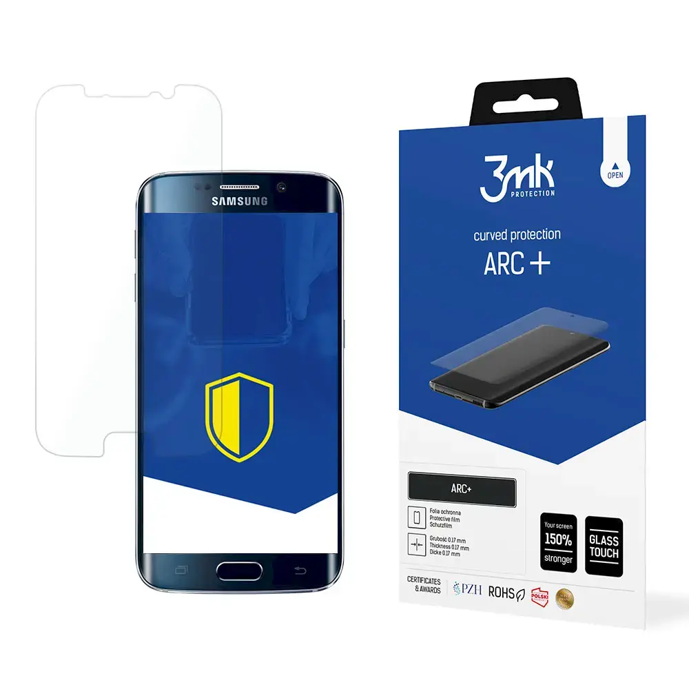Samsung Galaxy S6 Edge - 3mk ARC+ screen protector
