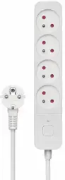 Pagarinātājs Savio Power Strip 4 Sockets 3m