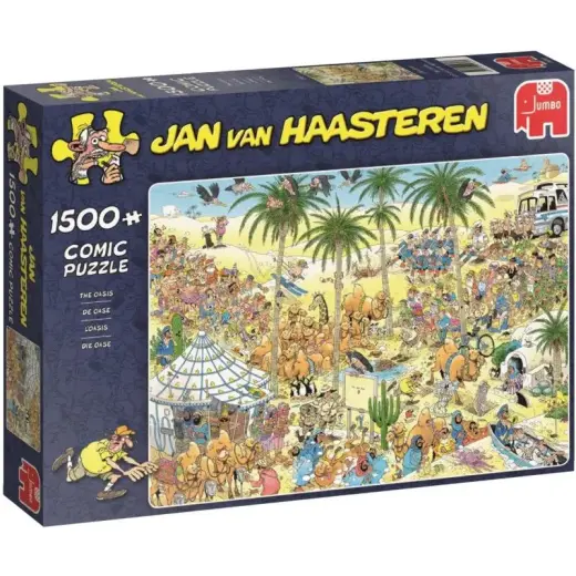 Jumbo Jan van Haasteren Die Oase 1500 Teile Puzzle (19059)