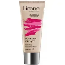 Lirene Vitamin E High-Coverage Liquid Foundation 25 Tanned 30 ml