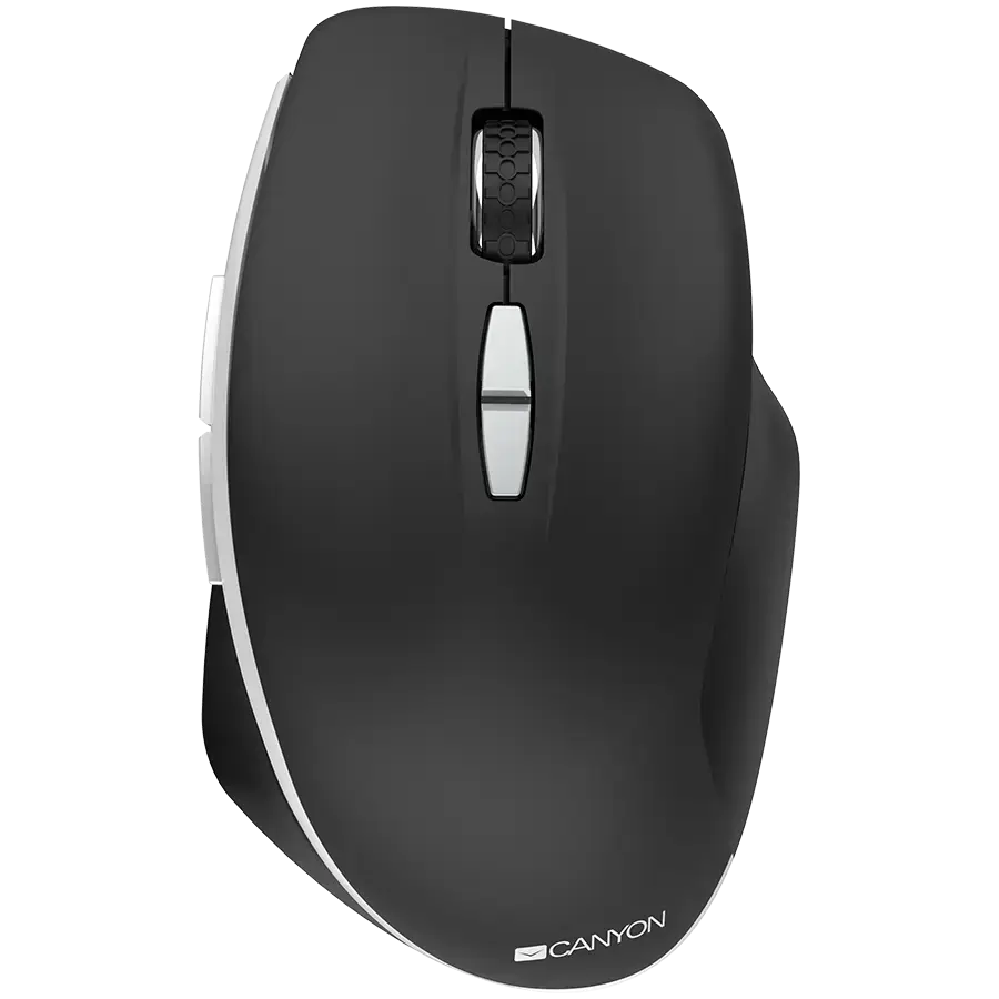 CANYON mouse MW-21 BlueLED 7buttons Wireless Black