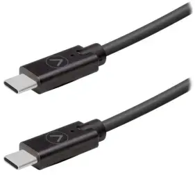 Vivanco v3.2 Gen2 datu pārraides un uzlādes vads | USB-C uz USB-C | 100W | 0.75m