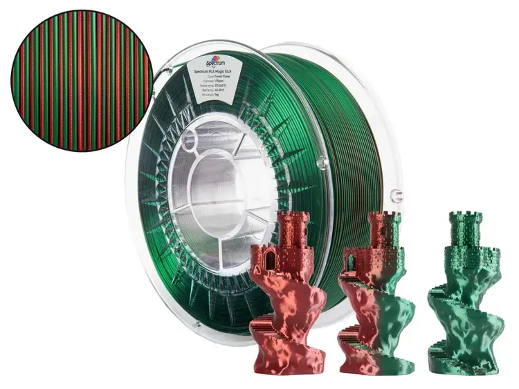 Spectrum Filament PLA Magic silk FOREST