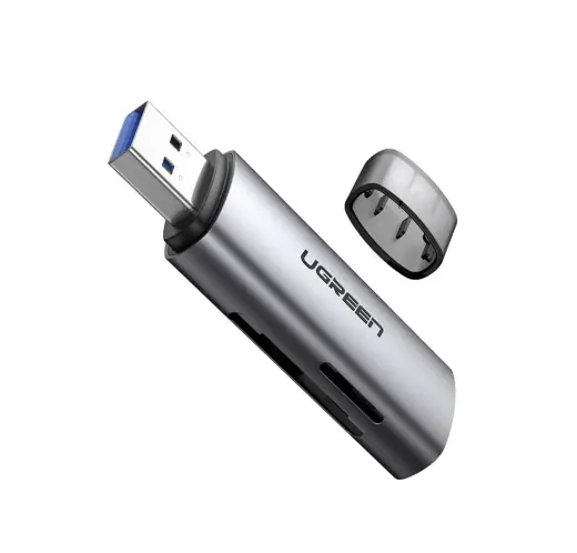 Adapter Ugreen CM216 SD|TF USB 3.0 (grey)
