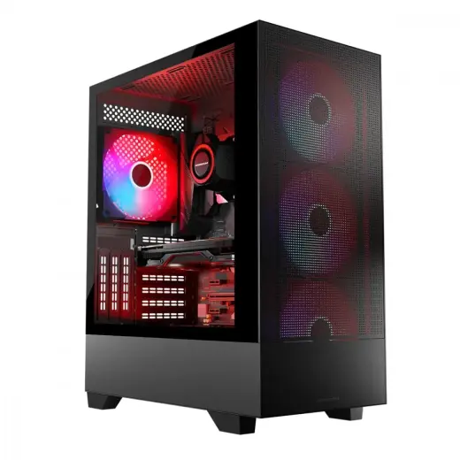 Case SIROCO ARGB FLOW MIDI USB 3.0x2+TYPE-C