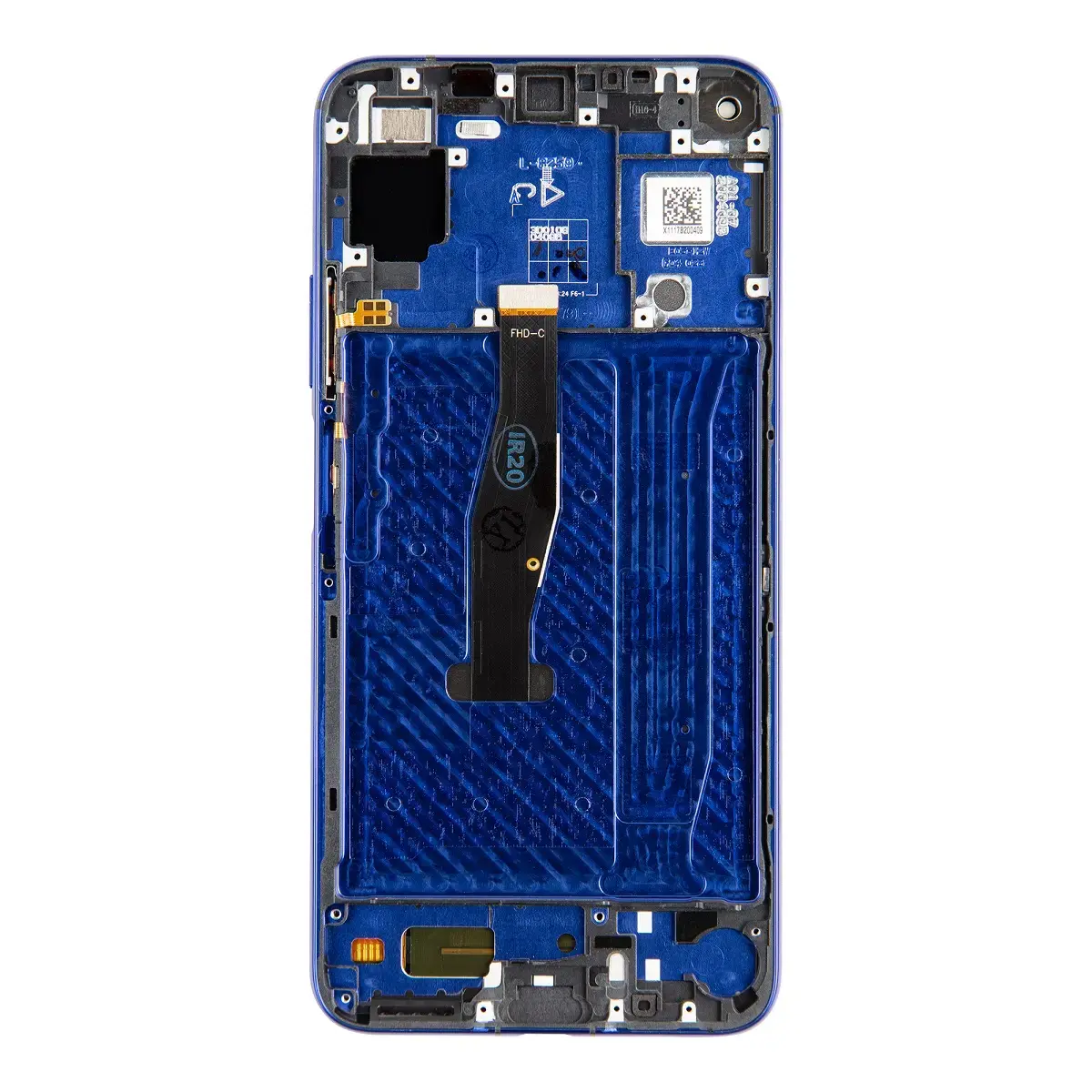 LCD Display + Touch Unit + Front Cover Huawei Nova 5T Blue