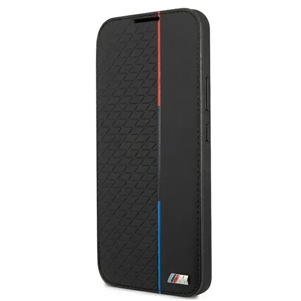 Etui BMW BMBKS22STRTBK S22 S901 czarny|black bookcase M Collection Triangles