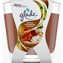 Glade Sensual Sandalwood & Jasmine Candle - Vonná svíčka 70.0g
