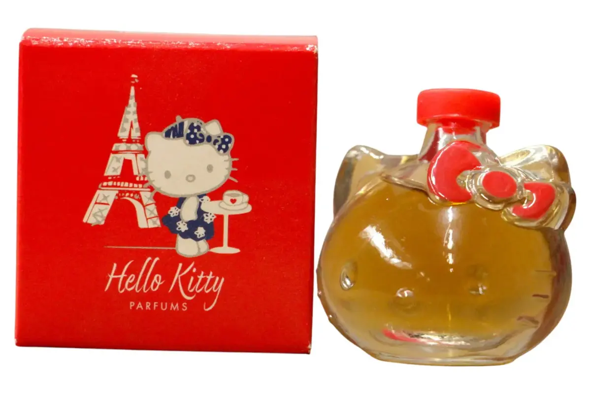 Hello Kitty Around Paris Rouge, Eau de Toilette, For Girls, 5 ml *Miniature