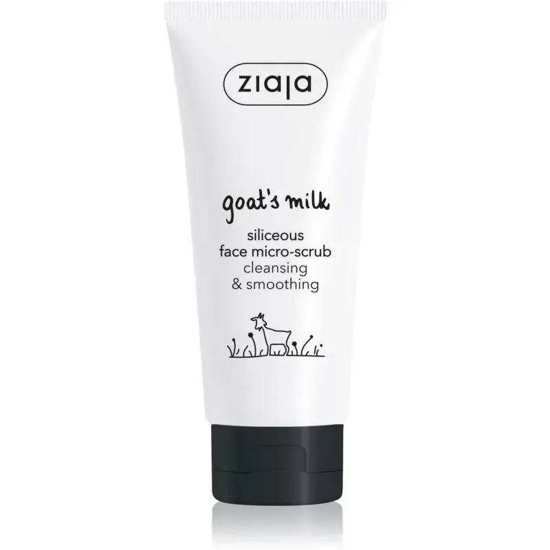 Ziaja Goat’S Milk Siliceous Face Micro-Scrub 75Ml in White