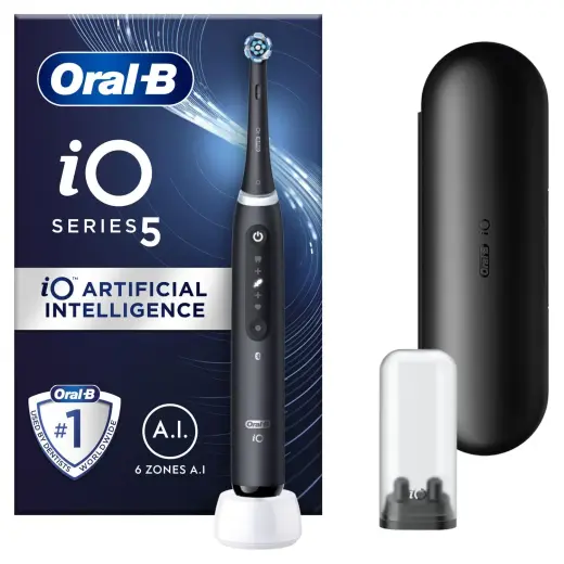 Oral B IO5 Electric Toothbrush with Bag Matt Black