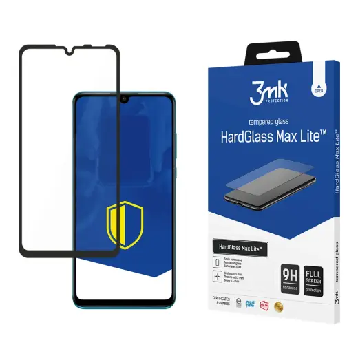 Huawei P30 Lite Black - 3mk HardGlass Max Lite™ screen protector