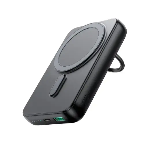 Joyroom JR-W050 išorinė baterija (powerbank) | 10 000 mAh | 20W | USB-C, MagSafe, Wireless | juodas