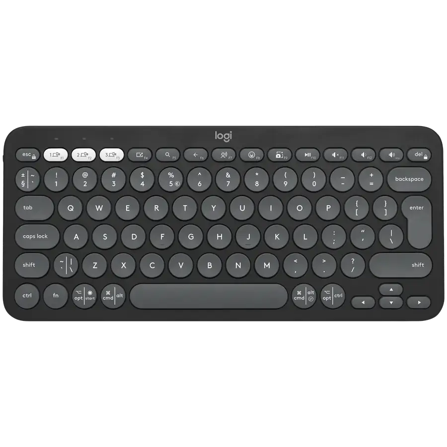 LOGITECH K380S Bluetooth Keyboard - TONAL GRAPHITE - UK