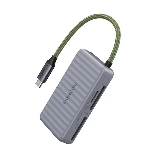 Ugreen CM868 USB-C Memory Card Reader - Gray