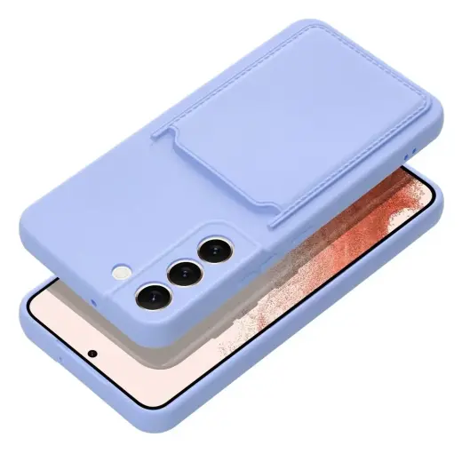 Card grāmatveida maciņš telefonam Samsung Galaxy A35 violets