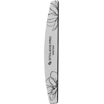 Staleks Expert 40 100/100 Crescent Mineral Nail File - Minerální pilník na nehty 25 ks