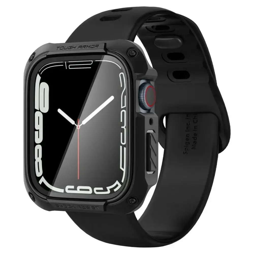 Spigen TOUGH ARMOR Apple Watch 7 | 8 | 9 (45 MM) BLACK