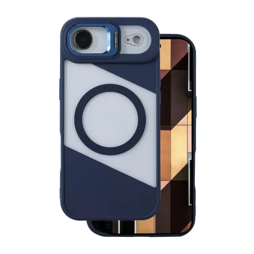 Fusion Mag phone case with MagSafe support for iPhone 17 Air blue