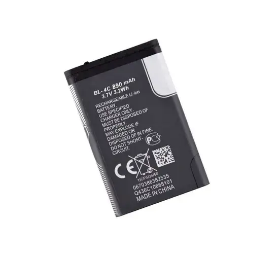 Nokia BL-4C ühilduv liitiumioonaku 890 mAh (OEM)