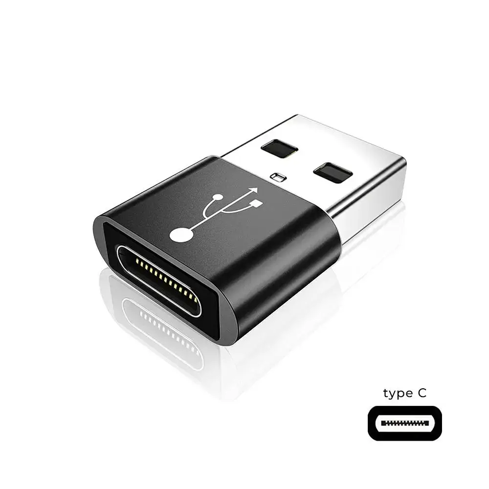 Fusion ADP universāls OTG adapteris USB 3.0 uz USB-C 3.1, melns