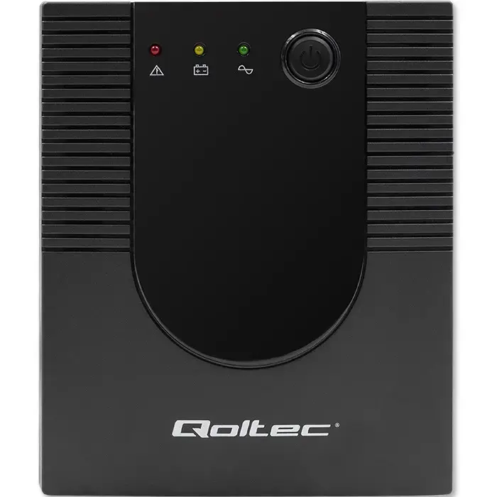 Qoltec Uninterruptible Power Supply UPS Line Interactive | Monolith | 2000VA | 1200W | USB | RJ45