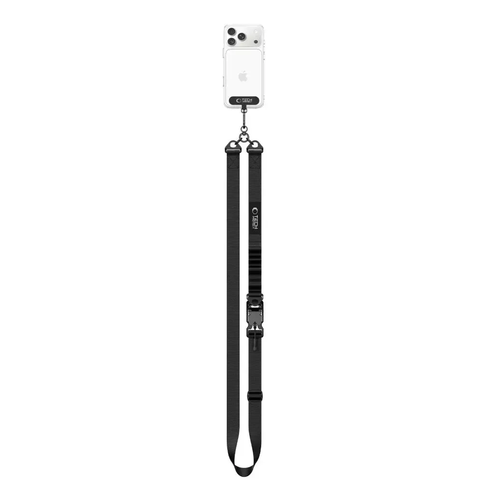 TECH-PROTECT C9S ROPE CROSSBODY BLACK