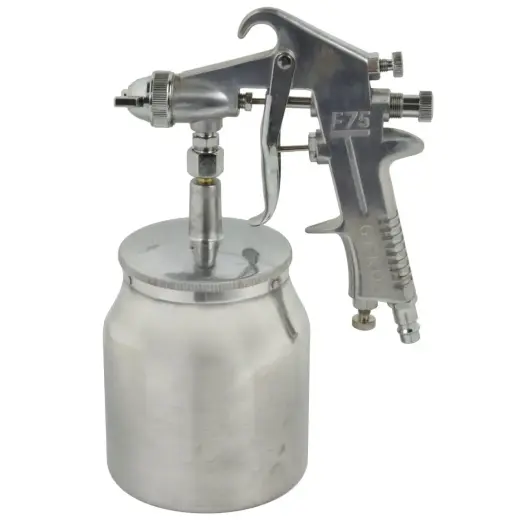 Spray gun for paint with bottom tank Eco