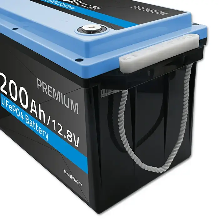 Qoltec LiFePO4 lithium iron phosphate battery | 12.8V | 200Ah | 2560Wh | BMS