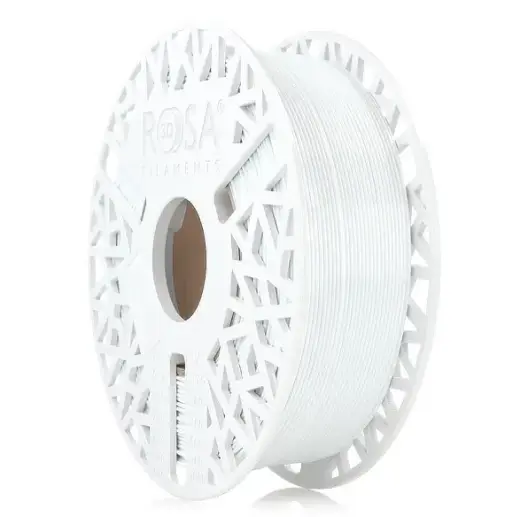 Filaments PET-G balts 1.75mm 1kg Rosa3D