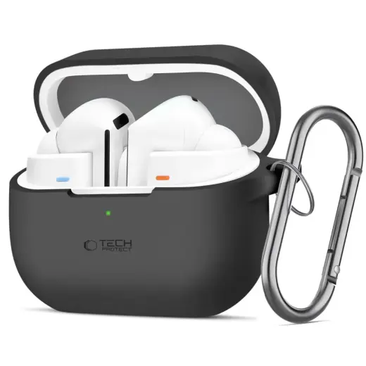 СИЛИКОНОВЫЙ КРЮЧОК TECH-PROTECT SAMSUNG GALAXY BUDS 3 | 3 PRO ЧЕРНЫЙ