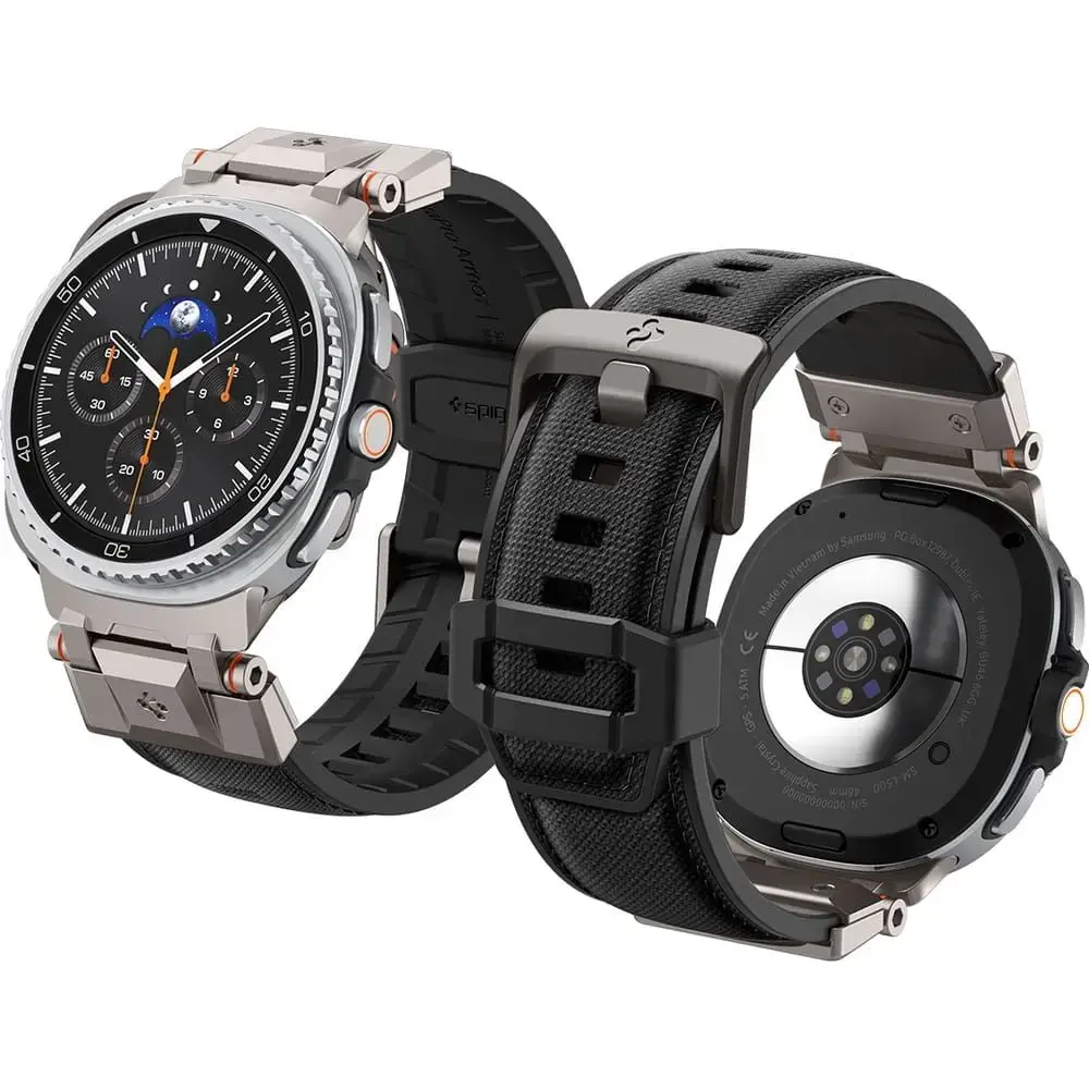 SPIGEN DURAPRO ARMOR SAMSUNG GALAXY WATCH 8 / 9 / CLASSIC (40 / 44 / 46 MM) BLACK