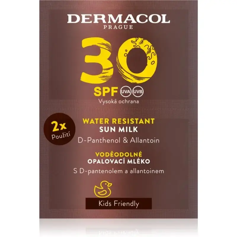 Dermacol Water-repellent Sun Milk SPF 30 2 X 15 Ml