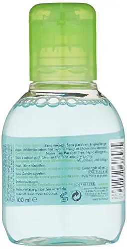 Bioderma Sébium H2O Micellar Water Purifying Cleansing Make-up Remover for Combination to Oily Skin - 100ml