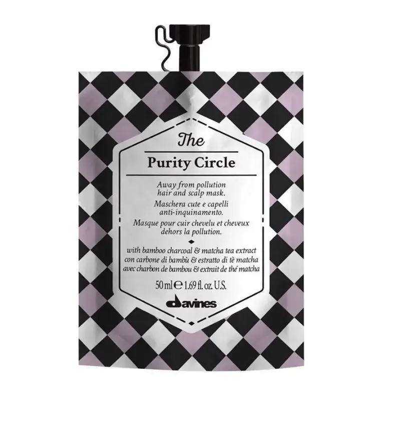 Davines the Purity Circle Hair Mask for Scalp Detox 1.69 Oz/ 50 Ml