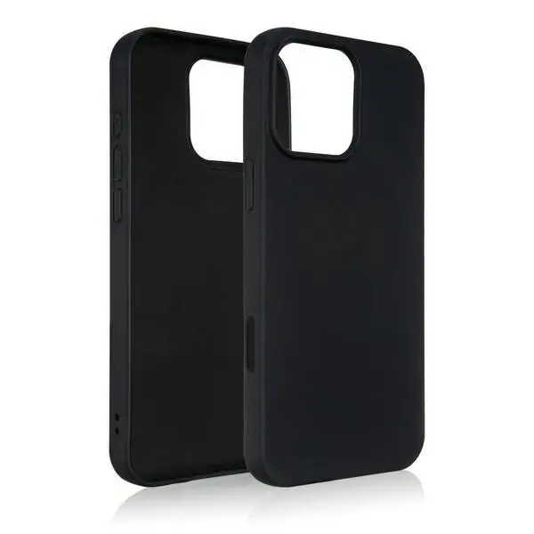 Beline Silicone maciņš telefonam iPhone 16 Pro Max melns