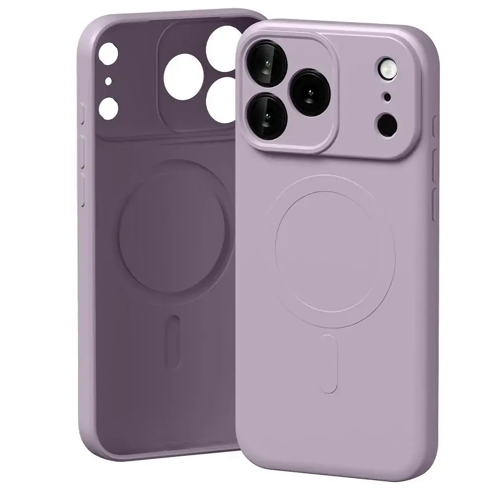 Mercury Semi-Silicone maciņš ar MagSafe atbalstu telefonam iPhone 17 Pro Max lavender pelēks