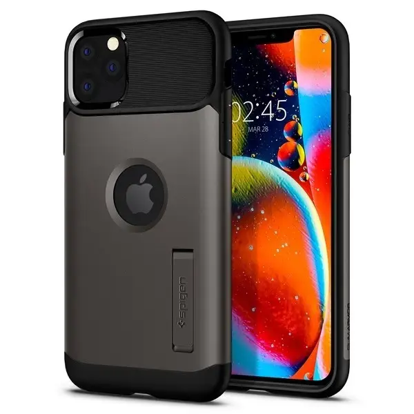 Spigen Slim Armor iPhone 11 Pro Maxgun metal 075CS27048