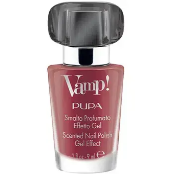 Pupa Vamp! Black Fragrance Scented Nail Polish Gel Effect 9 ml
