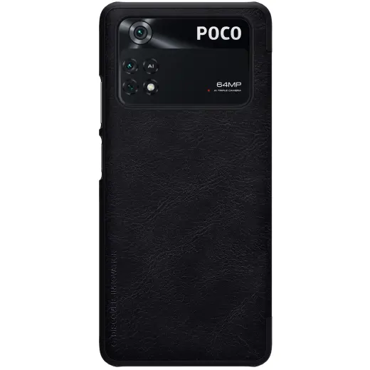 Nillkin Qin Book Case for Poco M4 Pro 4G Black