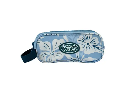 Penālis OCW CASE BORA BORA BLUE, bez pildījuma, ar 3 rāvējslēdzējiem