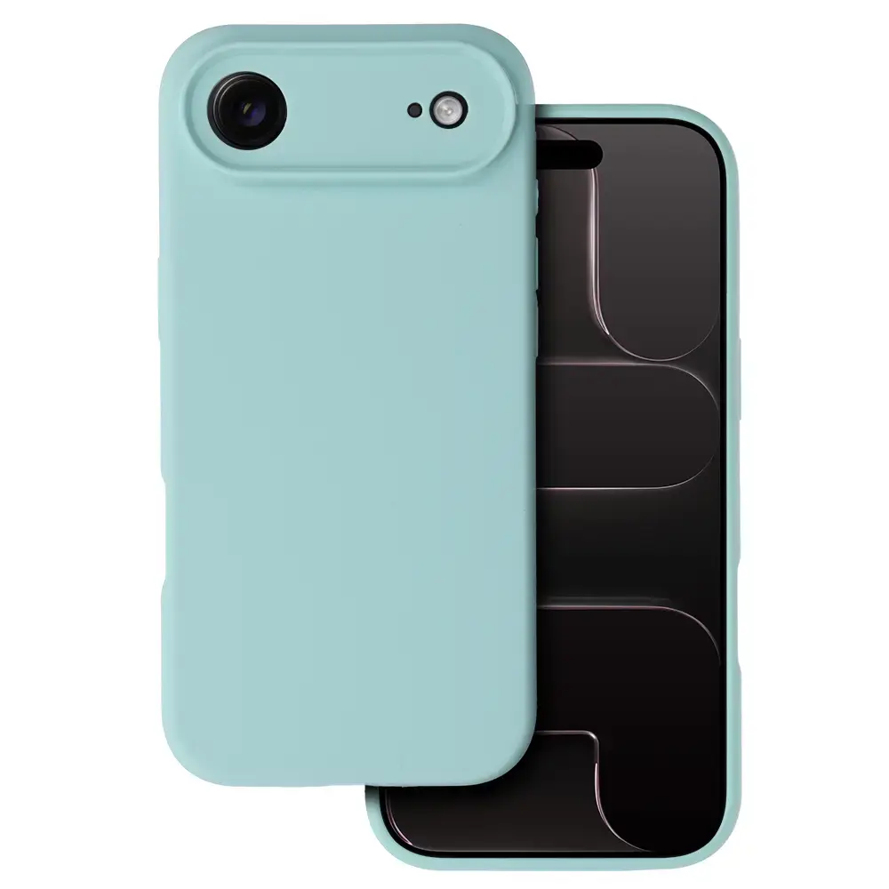 Silicone Lite maciņš telefonam iPhone 17 Air zaļš