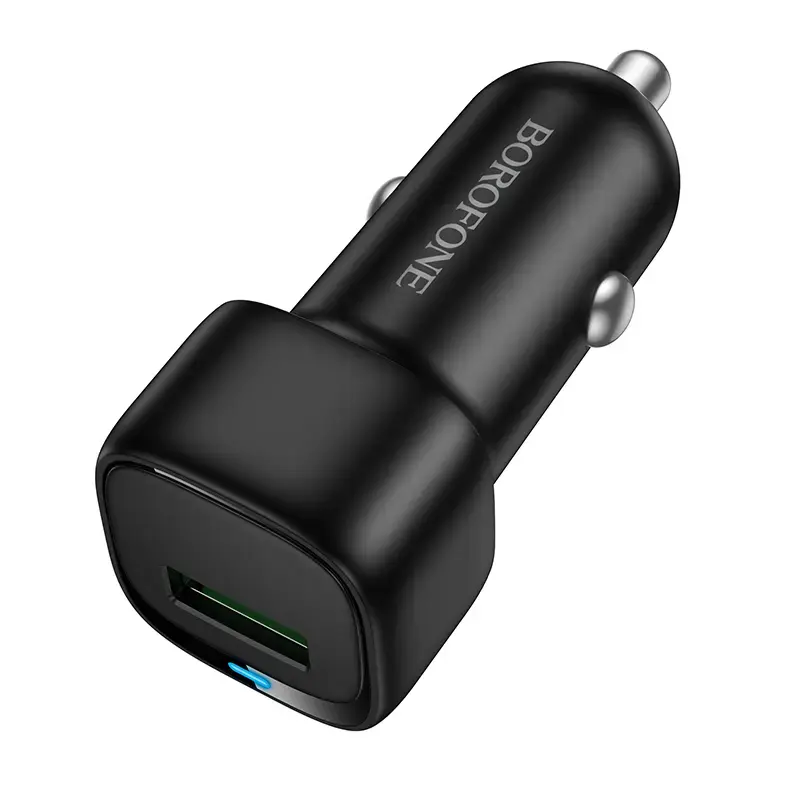 Borofone BZ34 mākoņa automašīnas lādētājs | 18 W | QC3.0 | USB-A | melns