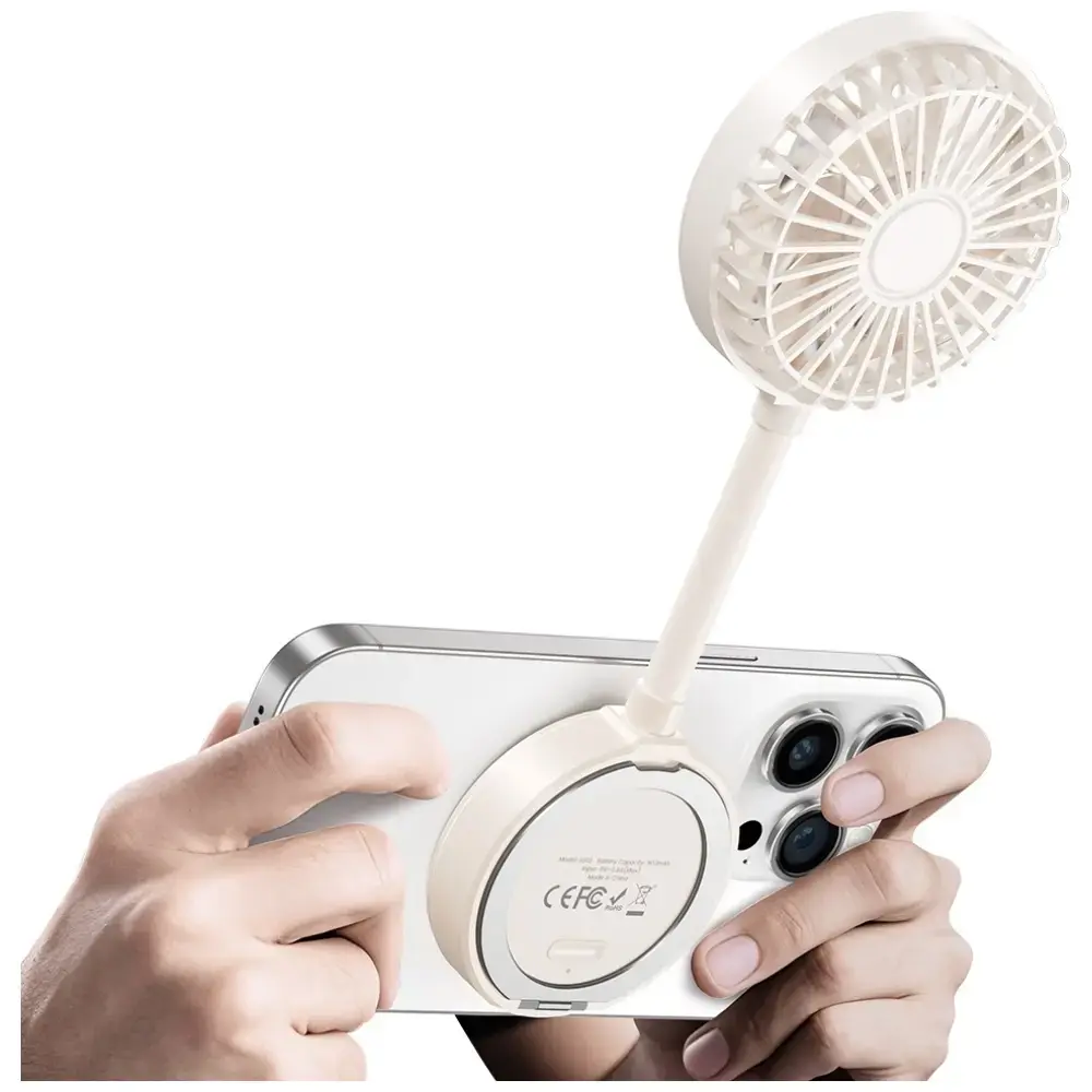 Hand fan USAMS LiFE LU02 white
