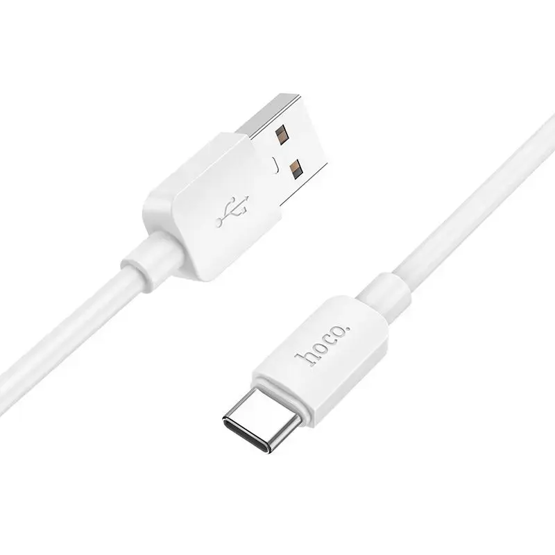 HOCO X96 datu pārraides un uzlādes vads | USB-A uz USB-C | PD | 27W | 1m | balts