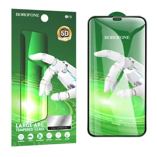 Borofone Tempered glass BF8 Diamond Armor Full Screen 5D Large Arc for Iphone 12 Pro Max - 10 pieces