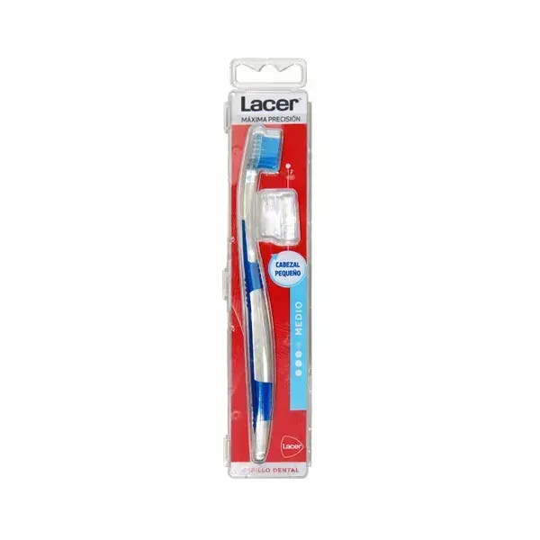 LACER Adult Toothbrush Maximum Precision Medium