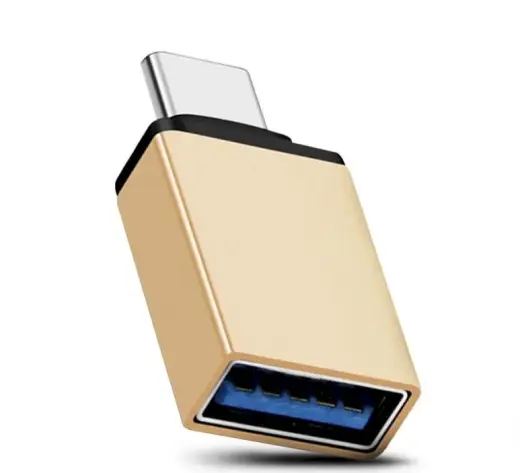 Goodbuy OTG adapteris USB -C -> USB 3.0 zelta krāsā